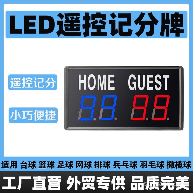 LED Score Counter for Basketball, Volleyball, Badminton, Billiards ...