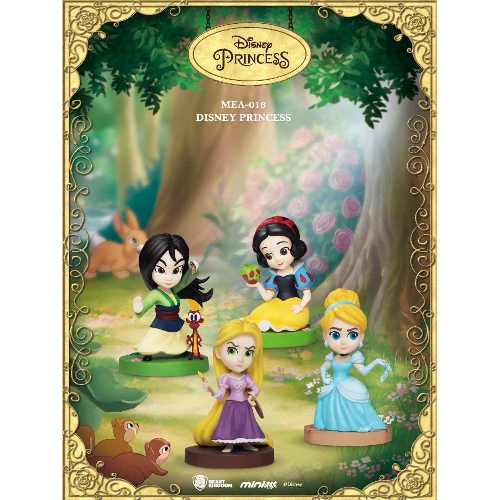 Beast Kingdom Disney Princess Series Snow White Mulan Q Version ...