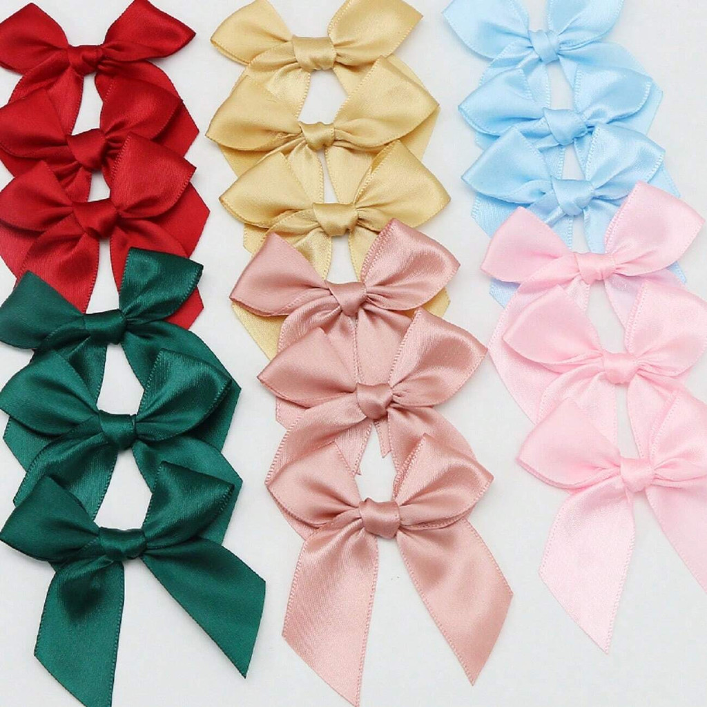 10/20/50pcs/Package, Large Satin Ribbon Bows Knot Craft Bows (3.1
