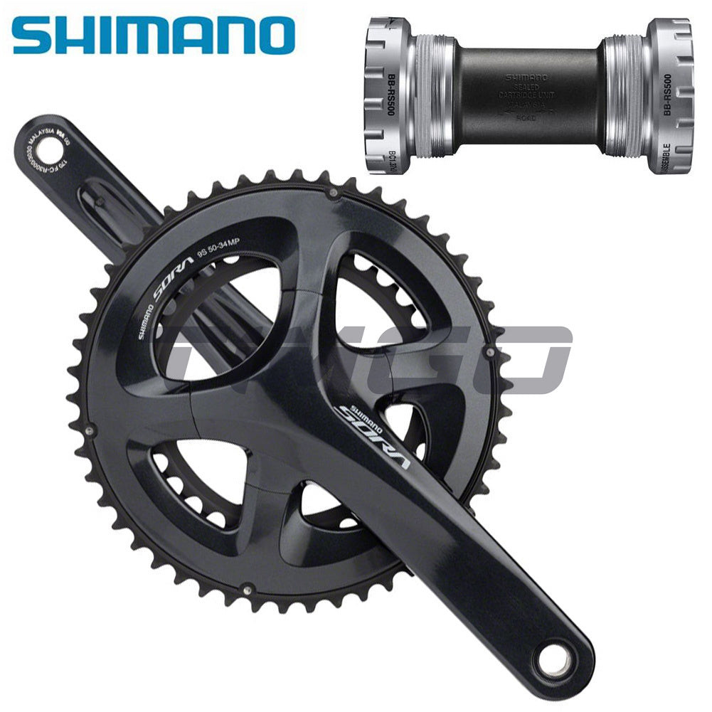 Shimano Sora FC-R3000 Road Folding Bike 2×9 Speed Crankset Hollowtech ...