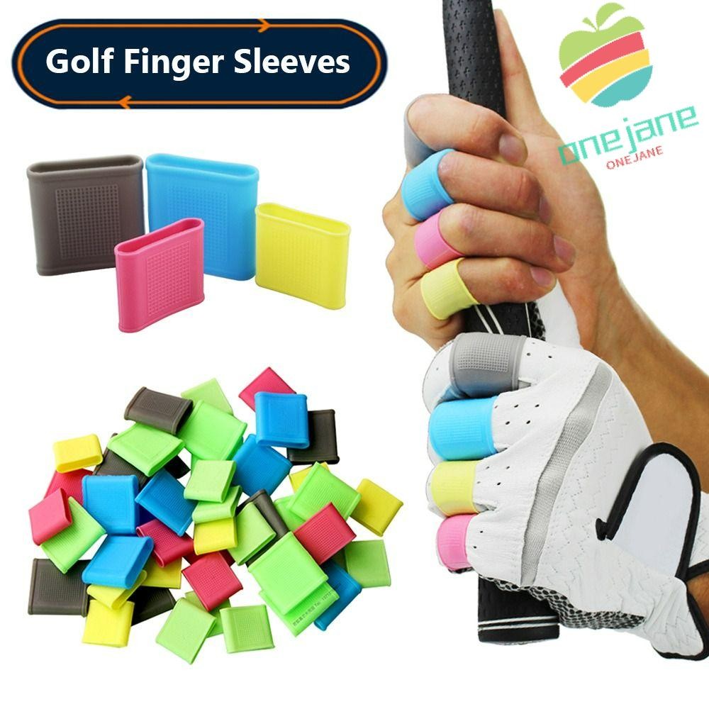 ONE-JANE 8PCS Golf Finger Sleeves Non-Slip Basketball Baseball Tennis ...