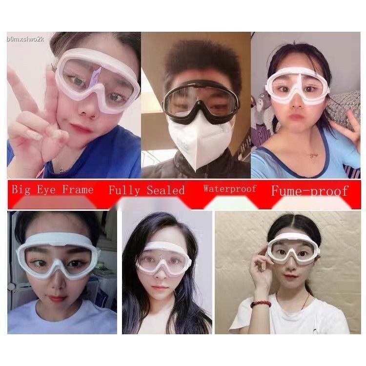 COD/Kitchen cooking oil-proof smoke-proof glasses barbecue smoke-proof ...