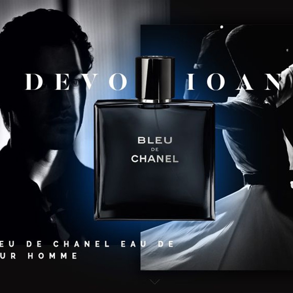 Chanel Bleu de 100ML EDP Pour Homme for Men Natural Fresh Long Lasting