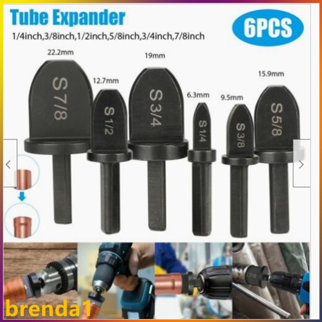 Best Price! 6pcs Flaring Tube Air Conditioner Copper Pipe Expander