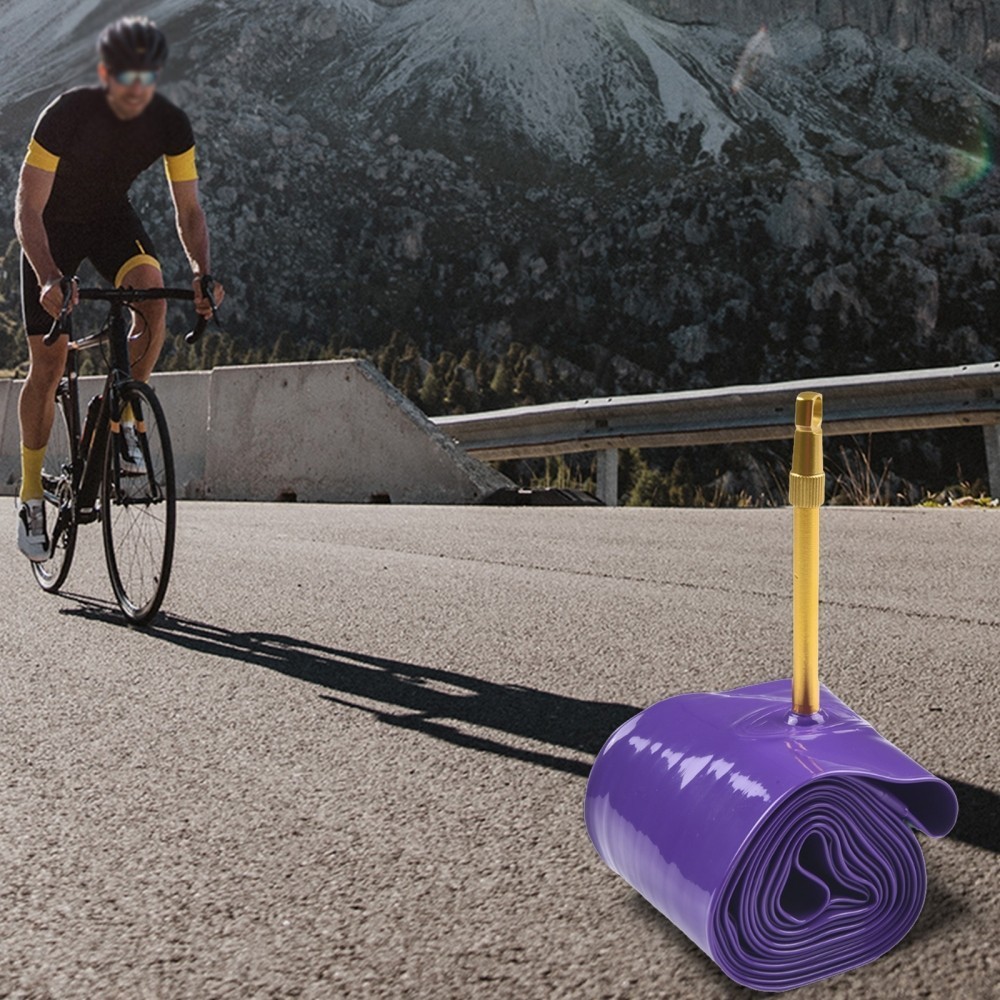 Inner Tube French Valve Design Mountain Bike Purple Roomy CC Capacity