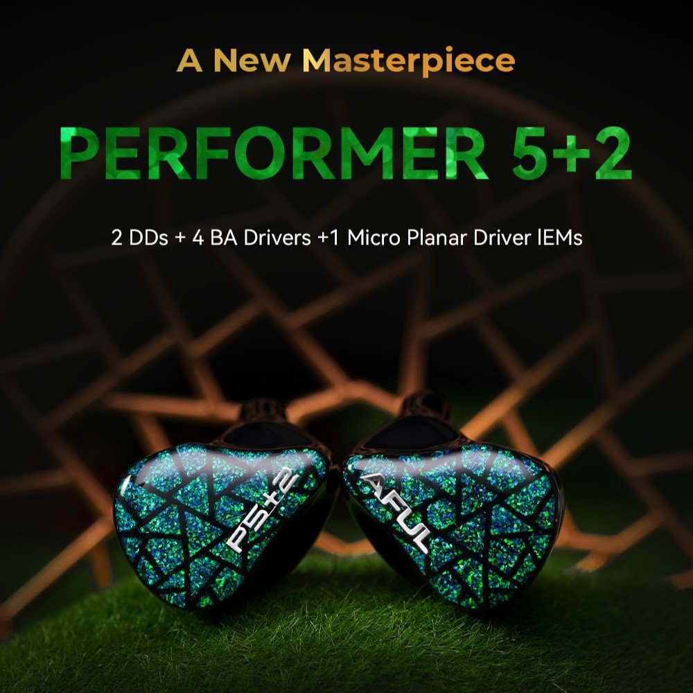 AFUL Performer 5+2 / Performer 7 2DD+4BA+1Micro Planar In Ear Monitor ...