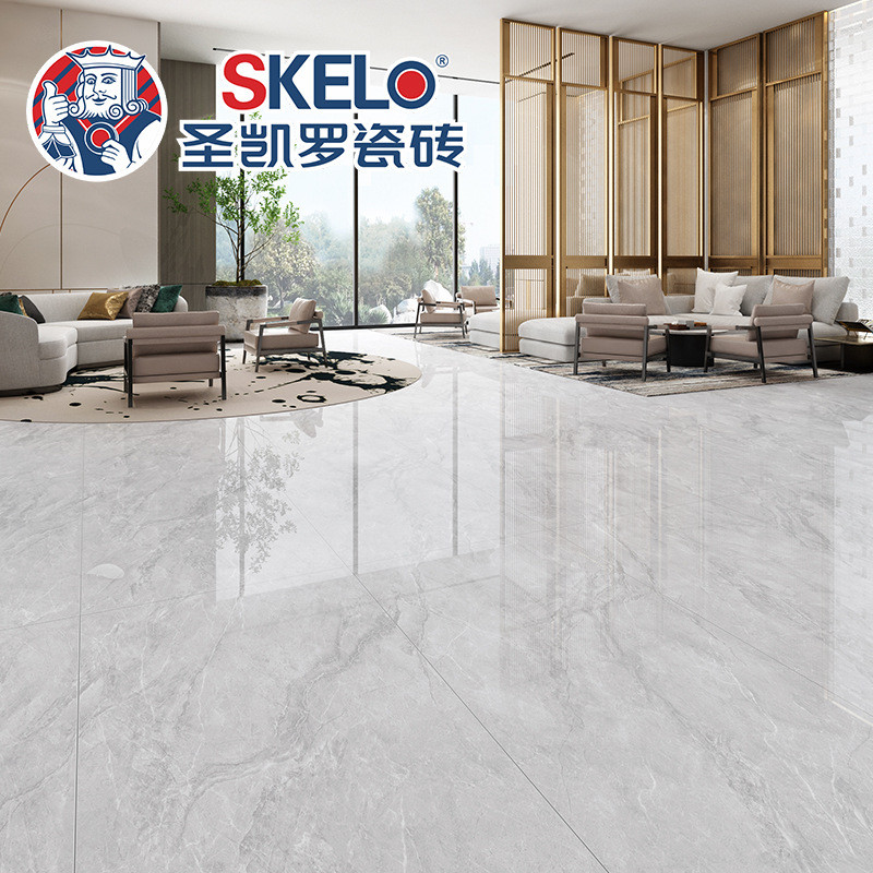 San Kelo Simple Modern Stone Plate Tile750x1500Living Room Floor Tile ...