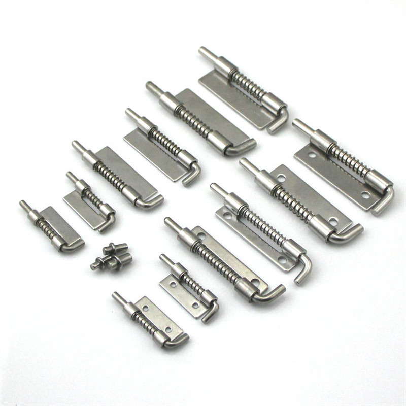 Xin Jie Liang304Stainless Steel Flat Plate Latch Hinge Movable Spring ...