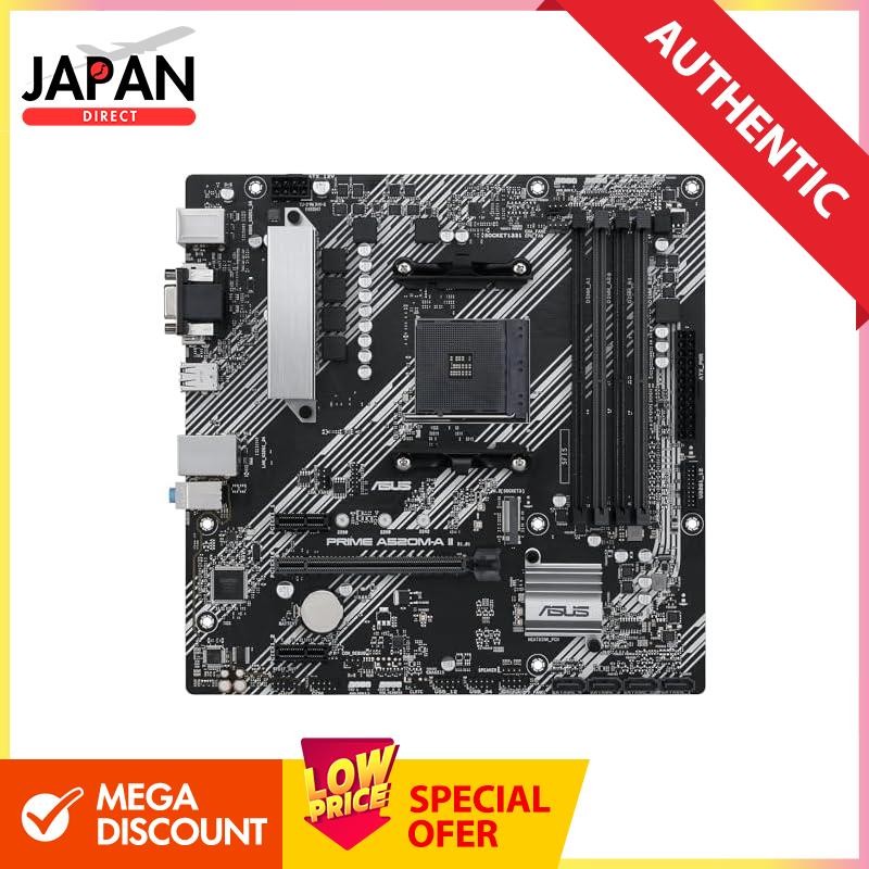 ASUS PRIME A520M-A II AMD Ryzen 5000 series AM4 compatible A520 ...