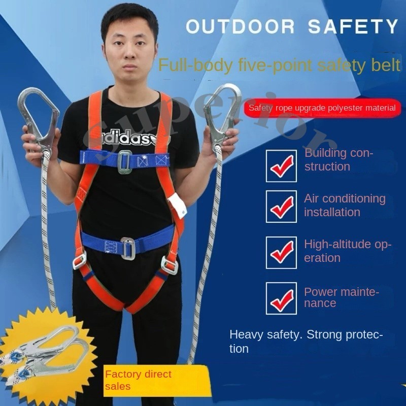 Fall Protection Harness Full Body Safety Harness Construction ...