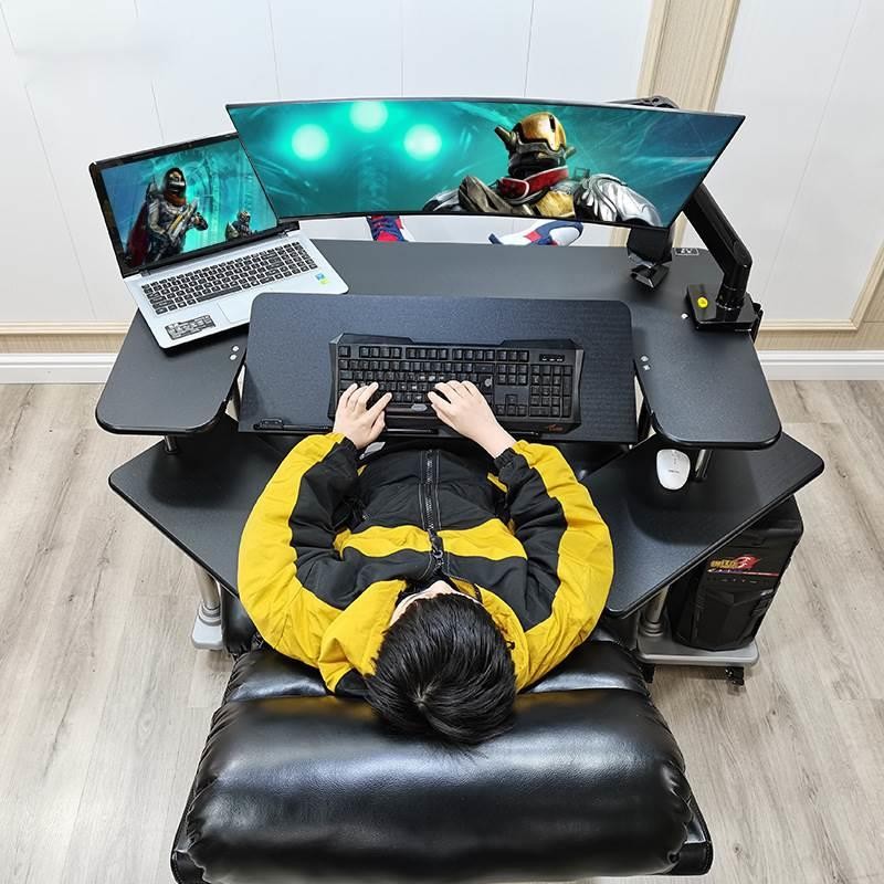 Gaming Chair Desktop Computer Desk Simple Computer Desk Mobile Lifting ...