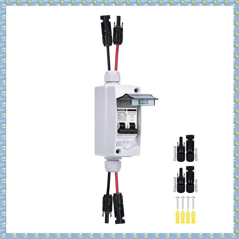 (W L N H)30 Amp DC Disconnect Switch Miniature Circuit Breaker with ...