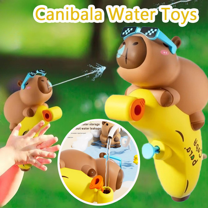 Cartoon Capybara Water Toy Playing Water Toy Baby Bathing Outdoor Water ...