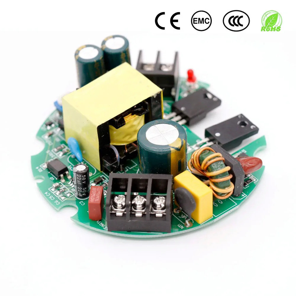 LED Driver AC220V to DC12V Lights 60W 100W 150W Round Driver With Case ...