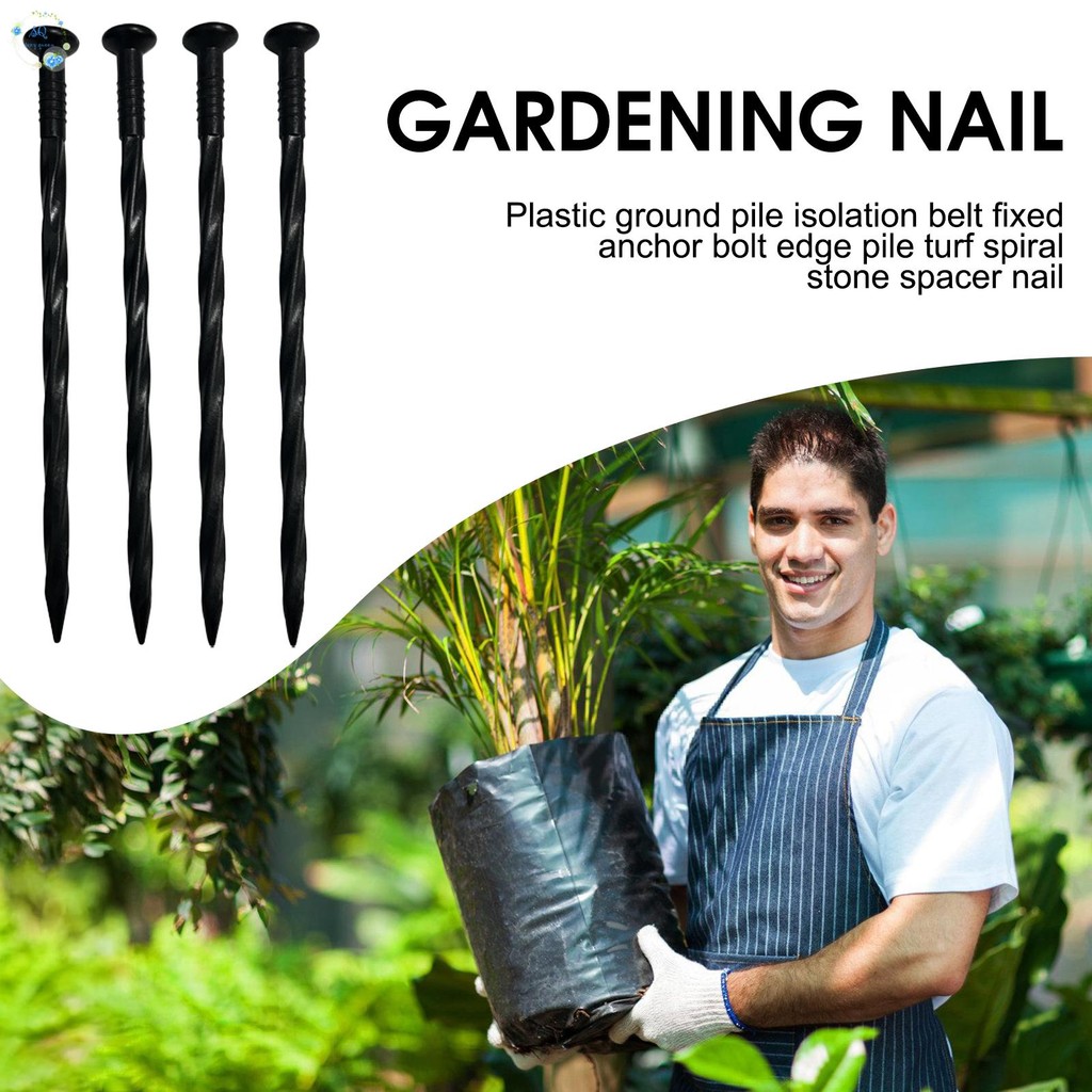 Landscape Lawn Edging Border Nails with Screw Design More Stable Nails ...