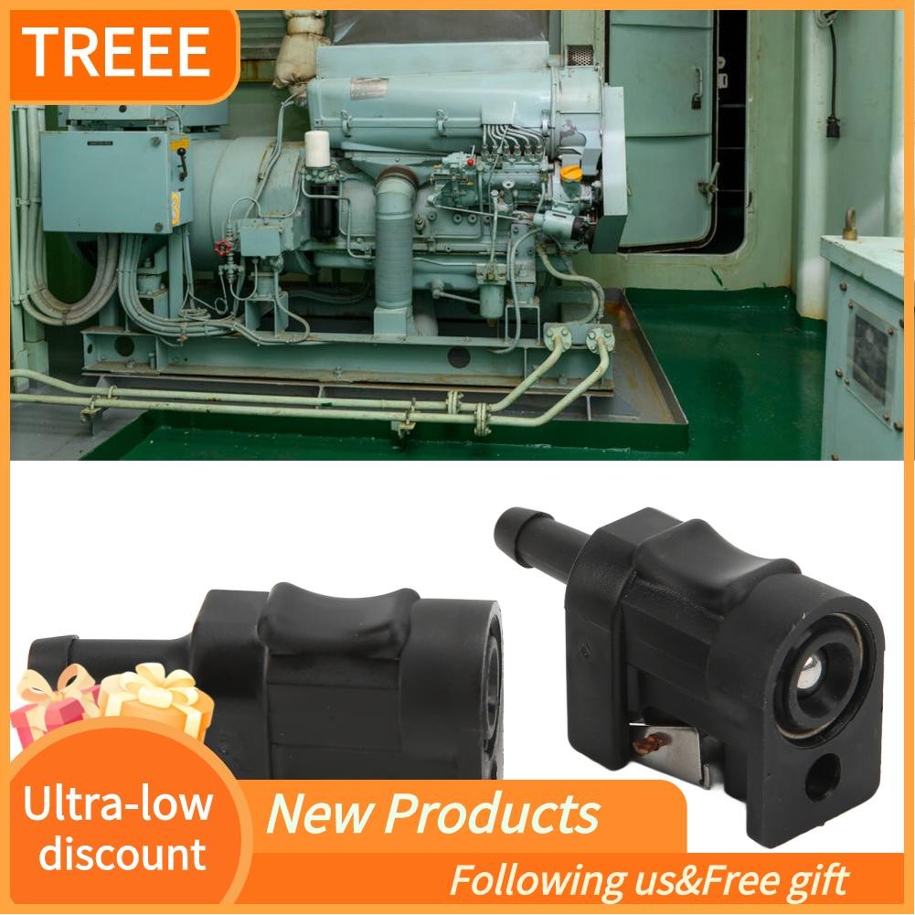 Treee Engine Fuel Pipe Connector Boat Motor Portable for Connecting