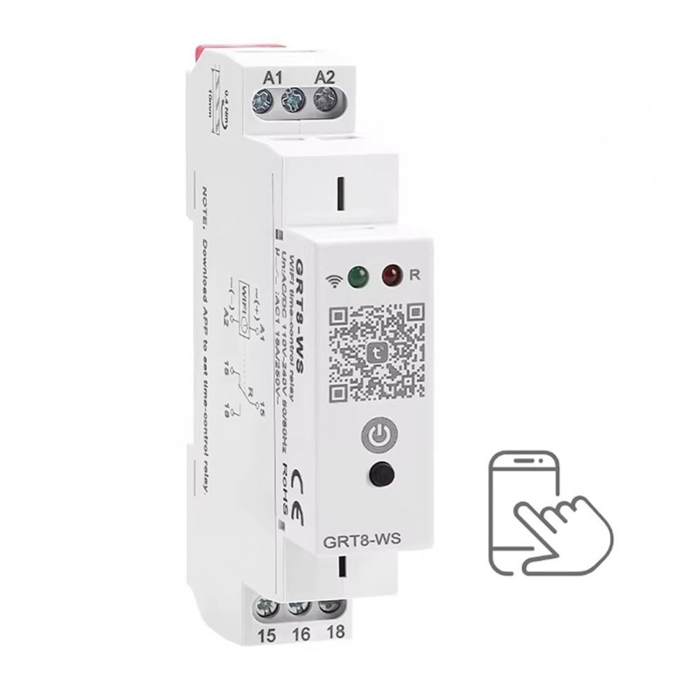 【SUNAGE】GRT8WS AC DC WiFi Time Control Switch with For TUYA ...