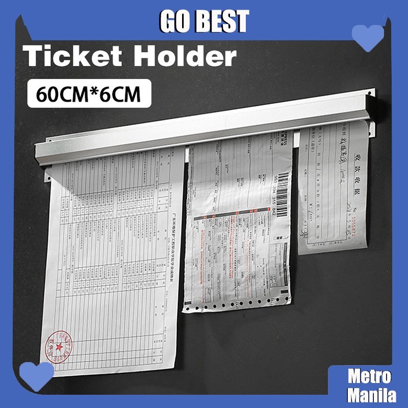 Ticket Tabel Receipt Hanging Rack Tab Grabber Bar Kitchen Order ...