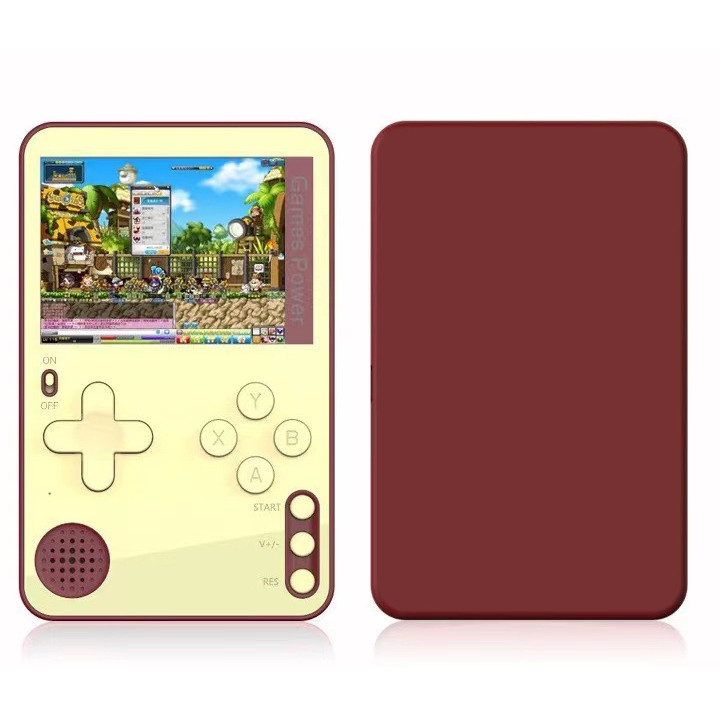 Huashongk10 New Retro Cards 500 Mini Handheld Game Consoles Childhood ...