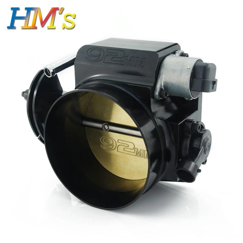 CNC Aluminum Car 92mm throttle body + TPS for LSX LS LS1 LS2 LS6 ...