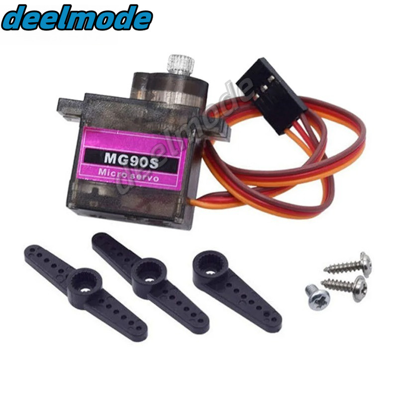 MG90S 9g Micro Metal Gear Servo Motor - 180° Rotation, 2kg/cm Torque, For RC Cars, Arduino, Robotics - View #7