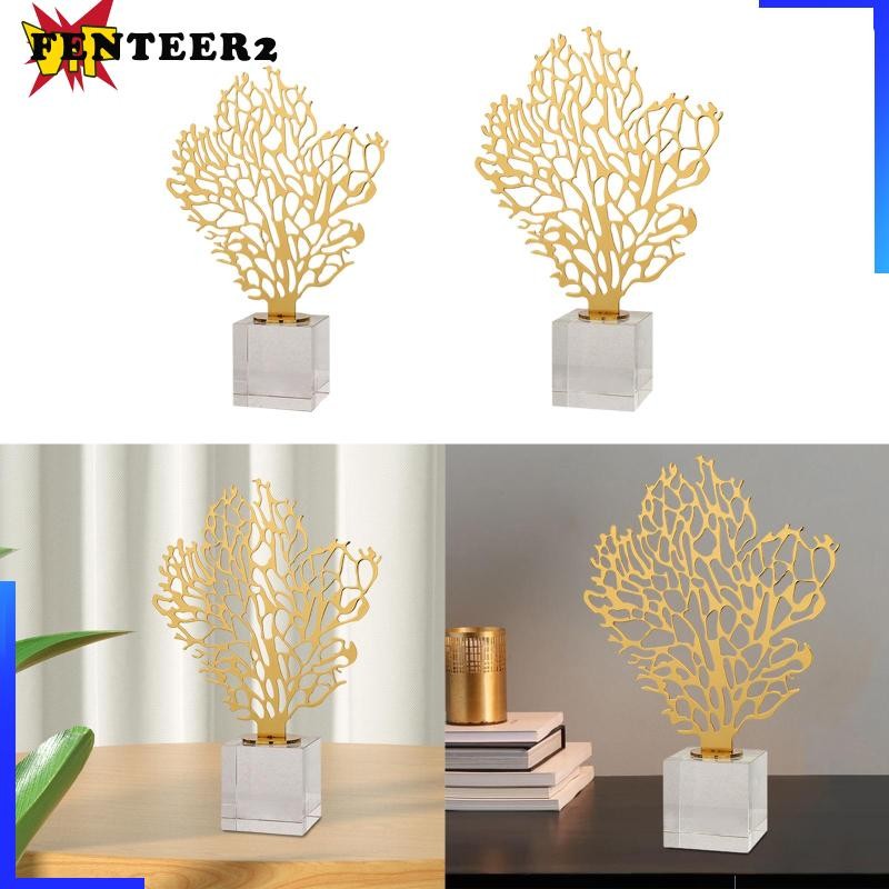 [Fenteer2] Resin Ornament Fortune Tree Figurine Collection Crafts ...