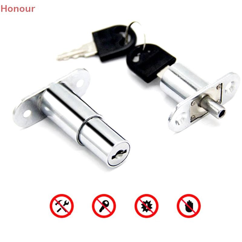 [Honour] Drawer Push Lock Sliding Door Showcase Cupboard Cabinet Locks ...
