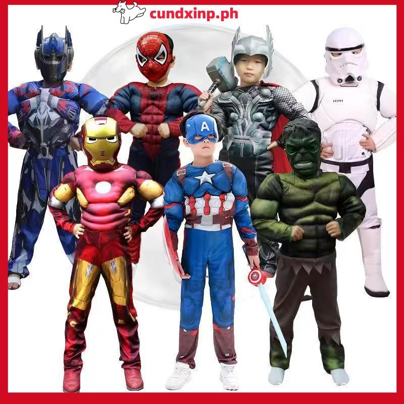 FANFX Boys Werewolf Muscle Costume - Full Body Wolf Suit With Mask For Kids - View #6