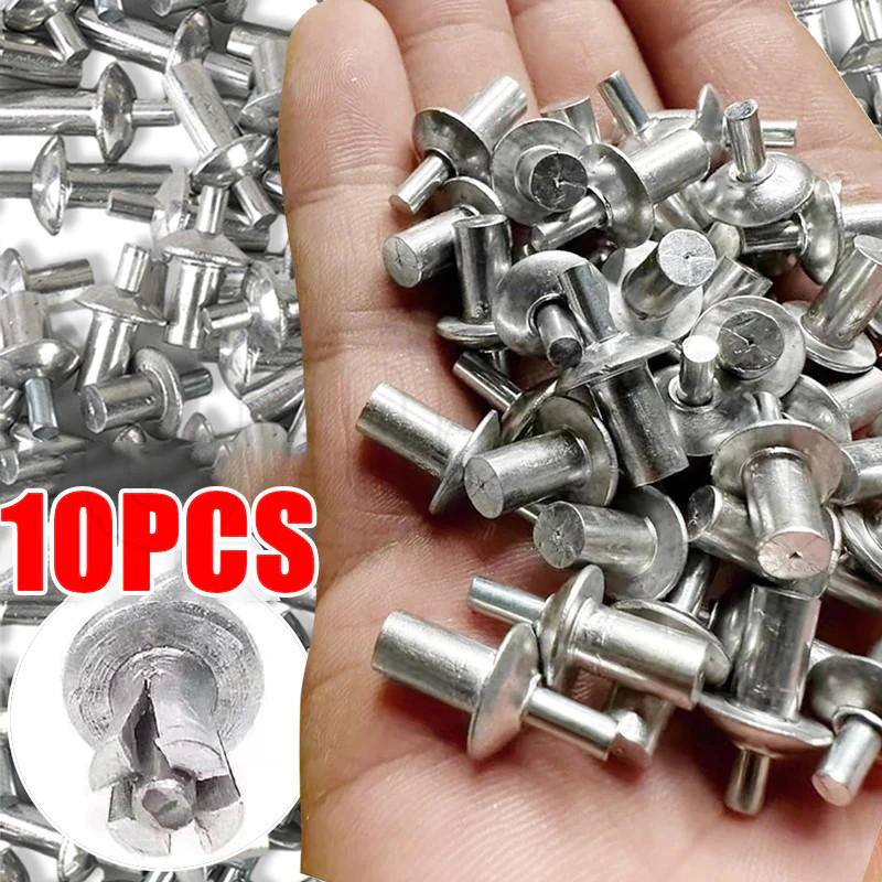 100PCS All-aluminum Percussion Expansion Rivet Nail Head Piercing ...