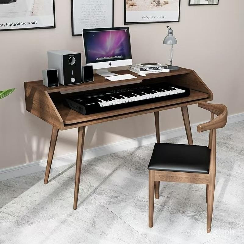 Editing Table MIDI Recording Solid Wood Mixing Table Electronic ...