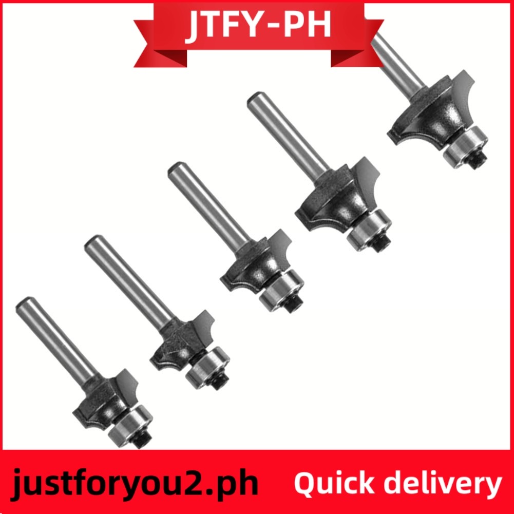 JTFY ️1/4 shank Corner Round Over Router Bit with BearingMilling Cutter ...