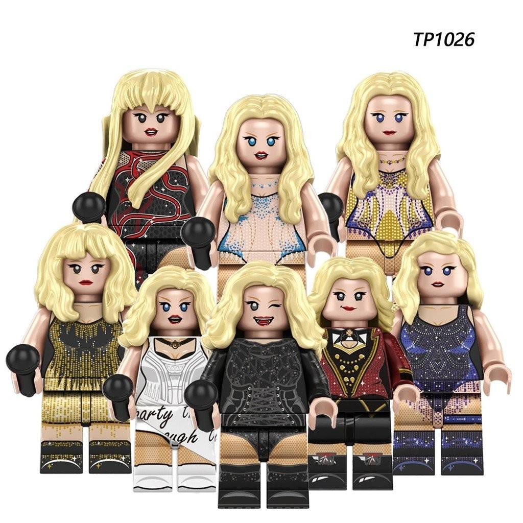 Compatible with Lego Thales Wilft Taylor Swift Singer Assembled ...
