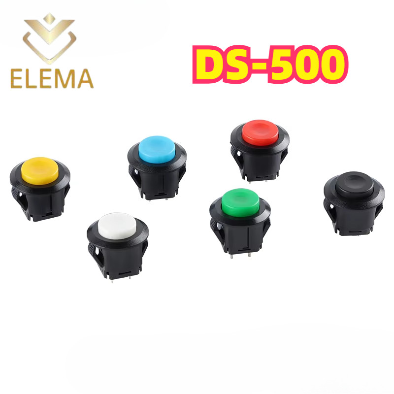 DS-500 Push Button Switch 14mm Momentary Self-Reset No Lock switch ...