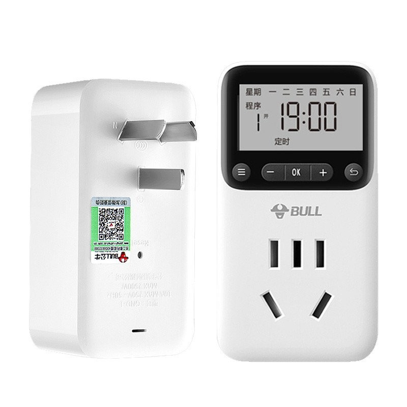 Original Bull Timer Socket GND-1Switch Electric Vehicle Charging Anti ...