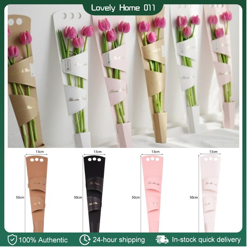3PCS Creative Single Flowers Bouquet Gift Box Flower Packaging Home ...