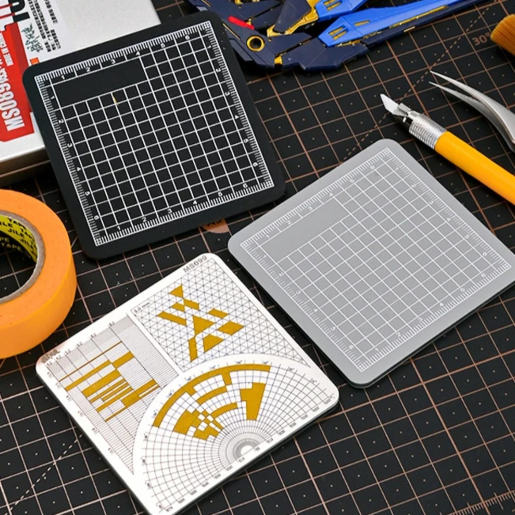 MSWZ MS099 Masking Tape Set with Cutting Aux Board 2 IN 1 Steel Cutting ...