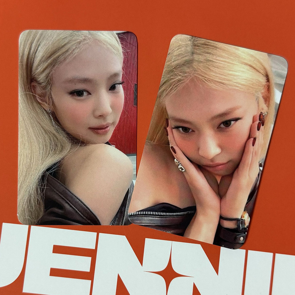 Kpop BLACKPINK Jennie Solo Single Mantra Playing Card Small Card
