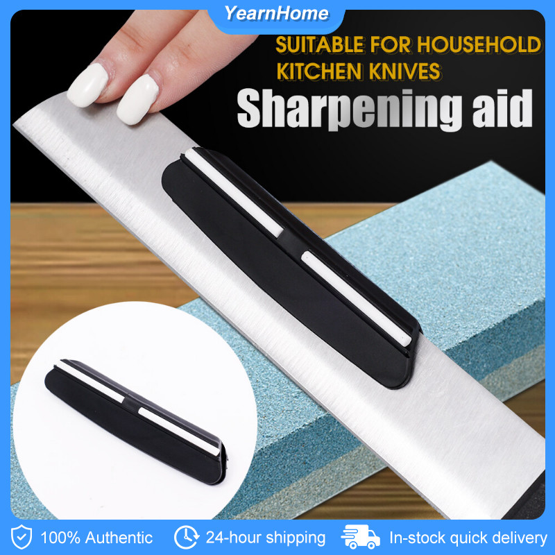 15 Degrees Knife Sharpener Angle Guide Fixed Kitchen Knives Holder Clip ...