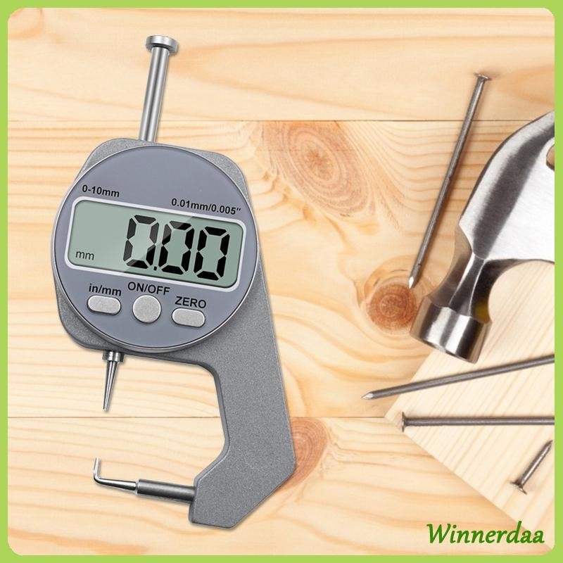 WINN Digital Thickness Gauges Mini Portable Electronic Thickness Meter ...