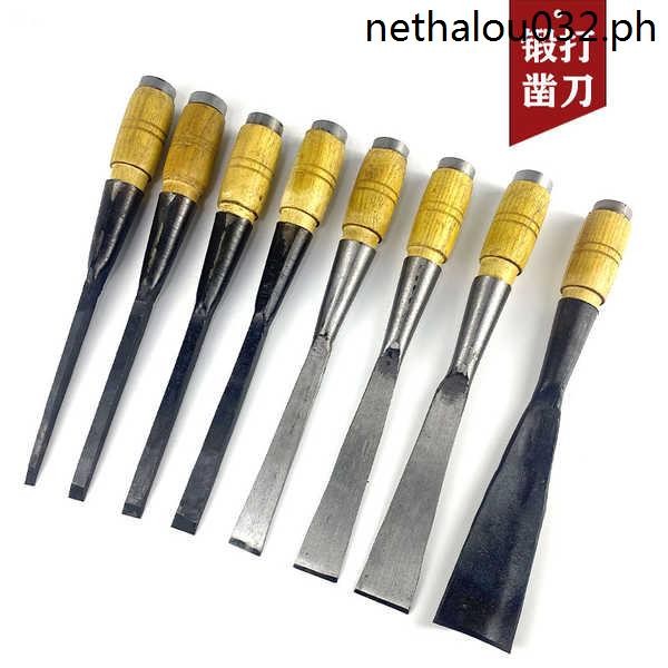 Stick Steel Woodworking Chisel Pure Hand-Forged Old Chisel Flat Chisel ...