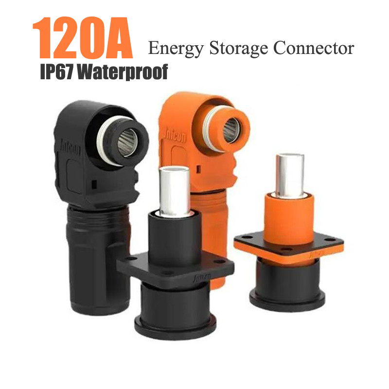 120A Waterproof Energy Storage Connector Single Core Aviation Plug IP67 ...