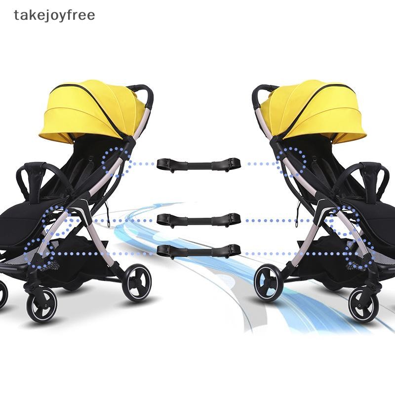 [takejoyfree] 3Pcs Twin Baby Stroller Connector Universal Joints