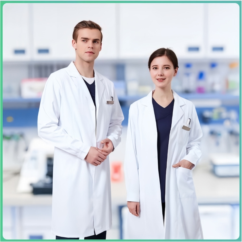 【Today discount】Lab Gown Lab Coat Laboratory Gown For Students Men ...
