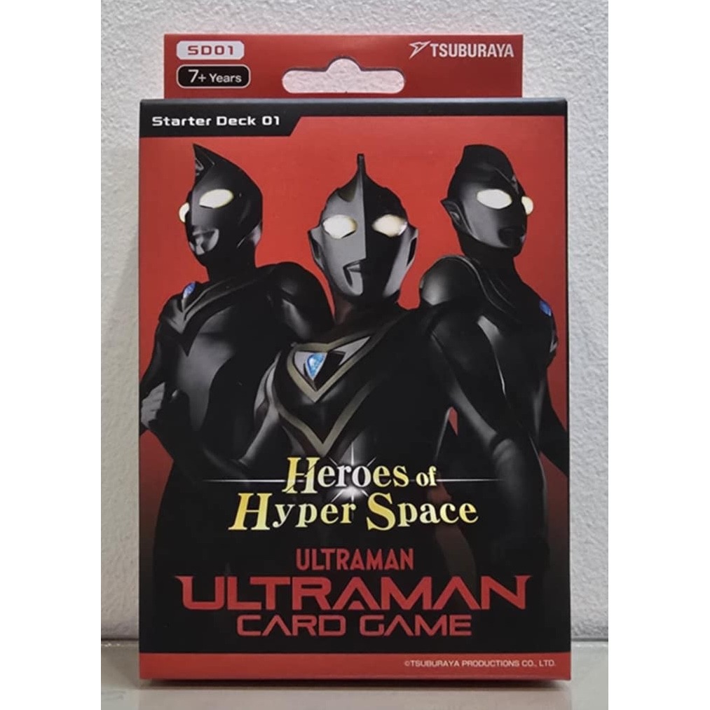 Ultraman Card Game Starter Deck 01: Heroes of Hyper Space SD01 | Shopee ...
