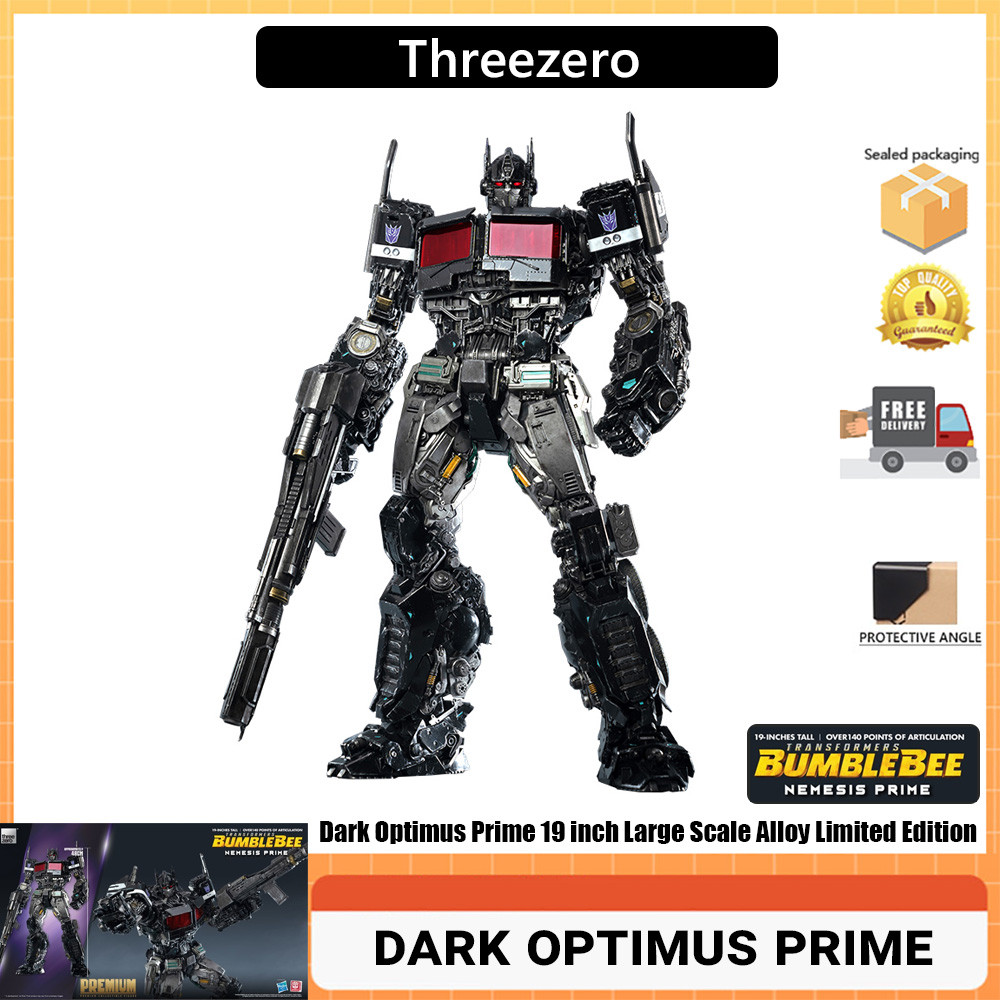 Threezero Dark Optimus Prime Straw Strawzero Dark Optimus Prime Ready ...