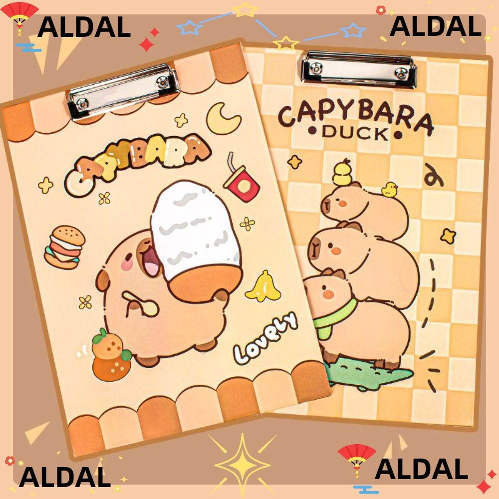 ALDAL A4 Folder Board, Paper Multifunctional Clipboard, Cute Capybara ...
