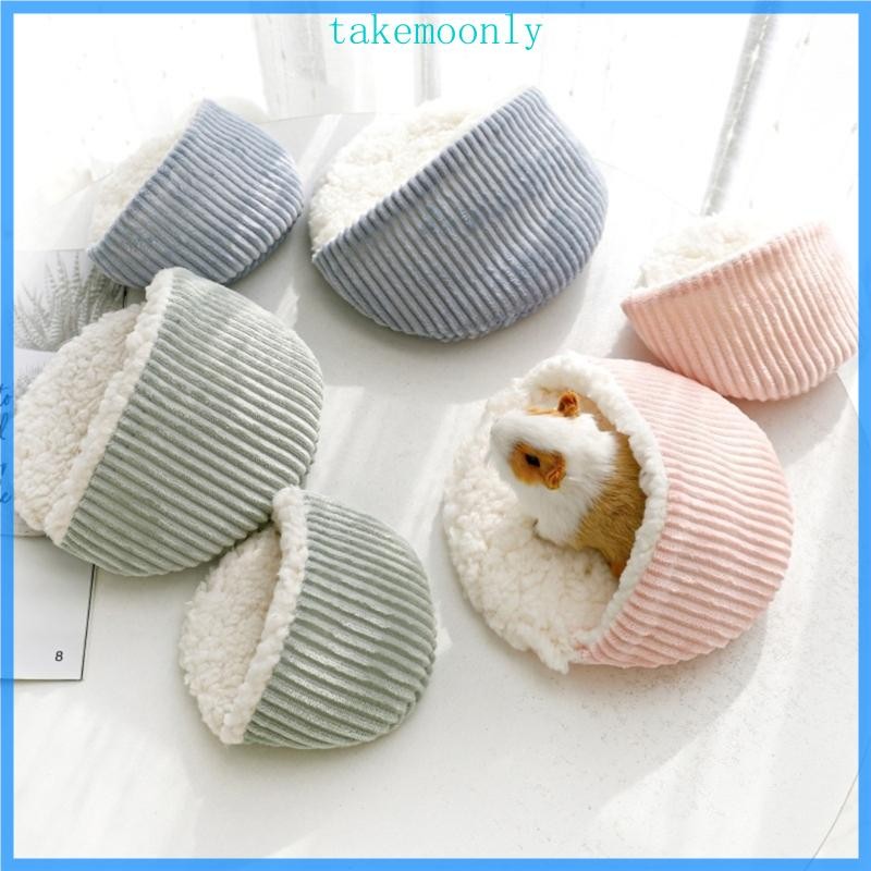 TAK Warm and Safe Hamster Nest Pad Soft Winter Bedding Pet Bed for