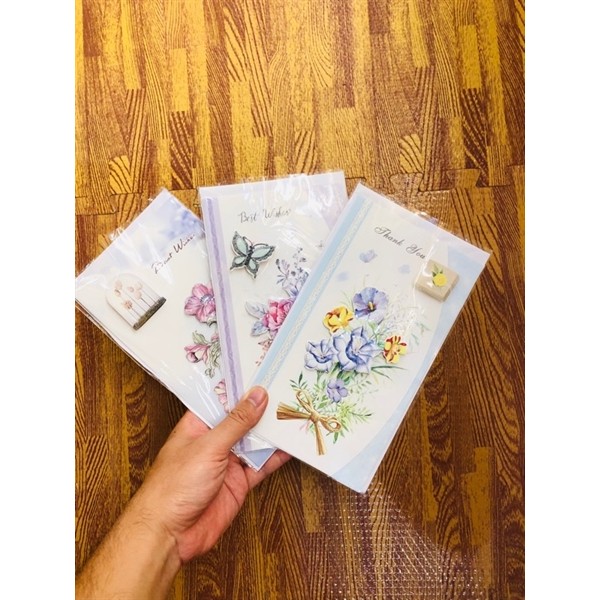 3d flower cards embossed with sharp patterns, folding postcards to ...