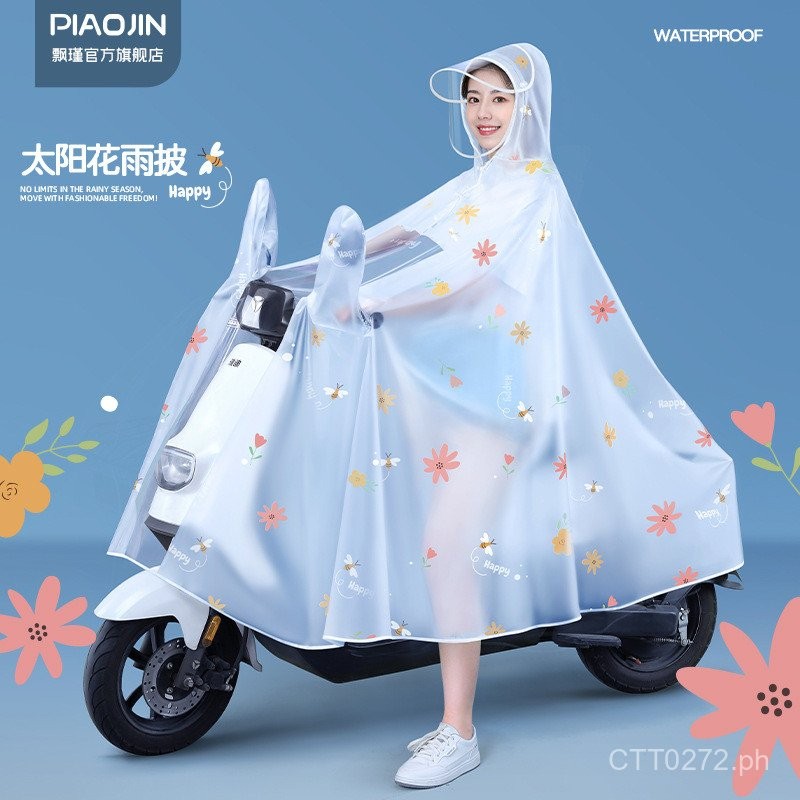 Transparent Raincoat for Women, Oversized Long Cape, Full Body Outdoor ...