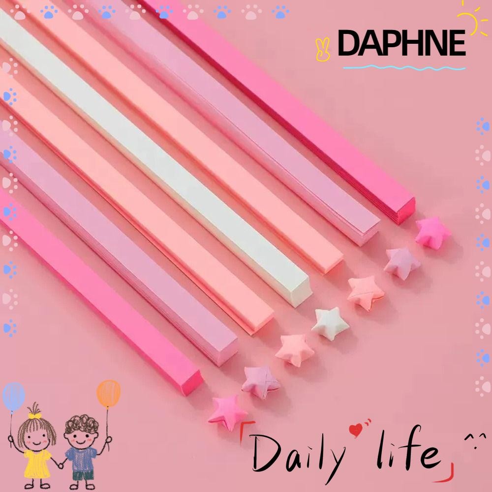 DAPHNE Star Origami Paper, Art Craft Single Sided Star Paper Strip ...